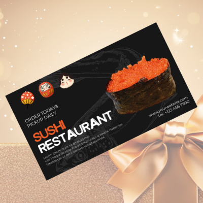 Cadeaubonnen A5 (210 x 148 mm)